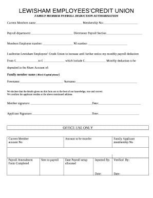Current Members name Membership No: