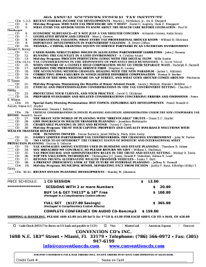 CDs1,2,3:RECENT FEDERAL INCOME TAX DEVELOPMENTS - Martin J