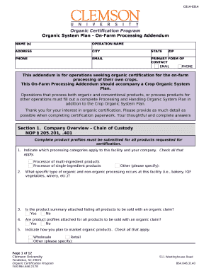 PRIMARY FORM OF CONTACT