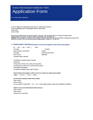 For underwritten applicants