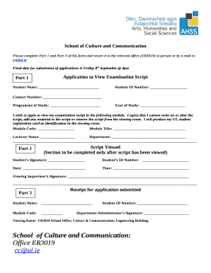 Final date for submission of applications is Friday 8th September 4pm