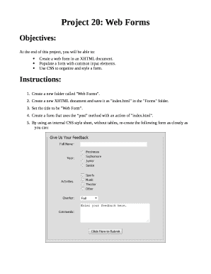 Form preview