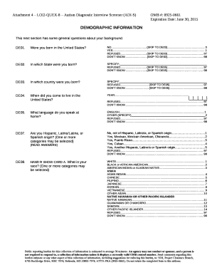 This next section has some general questions about your background