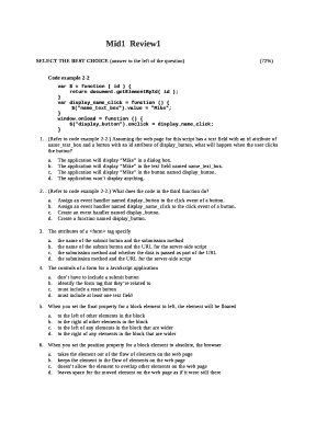 Form preview