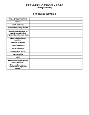 Form preview