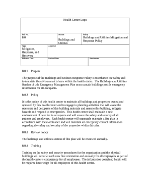 Buildings and Utilities