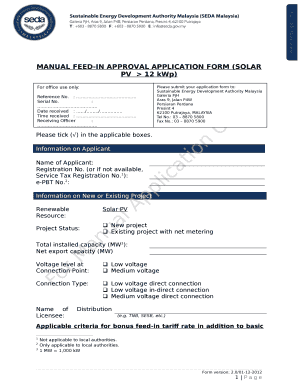 Please tick () in the applicable boxes template