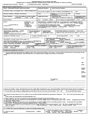 Name:(Household member age 60 and older)