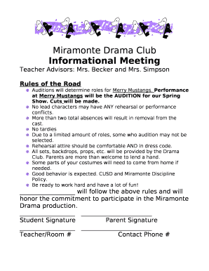 Miramonte Drama Club