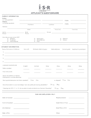 Form preview