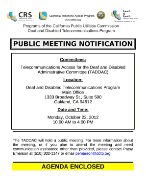 Deaf and Disabled Telecommunications Program