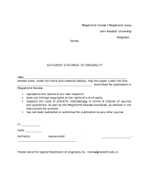 Megatrend review / Megatrend revija