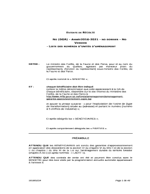 Remplissable No (DGR) Anne2016-2021 - no dossier No Version