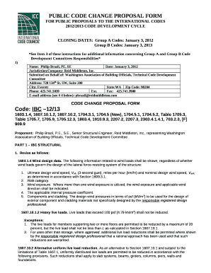 Code Forum - Washington Association of Building Officials