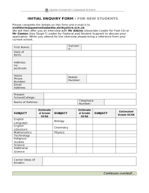 Form preview