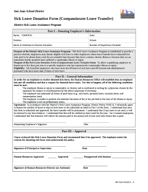 compassionate leave template form doc