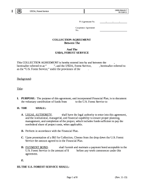 COLLECTION AGREEMENT
