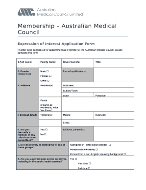 Membership Australian Medical Council