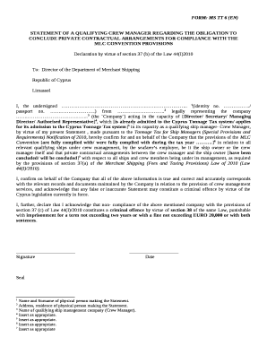 FORM: MS TT 6 (EN)