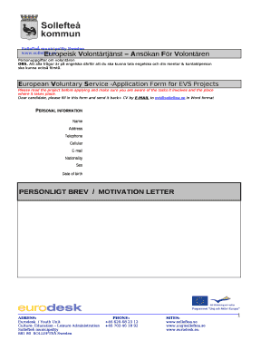 Europeisk Volontrtjnst Anskan Fr Volontren