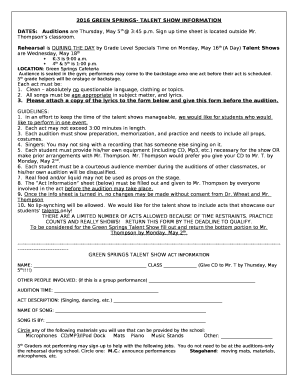 DATES:Auditions are Thursday, May 5th 3:45 p