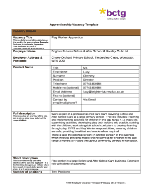 Business Administrator Apprentice
