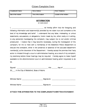 Date of the Incident