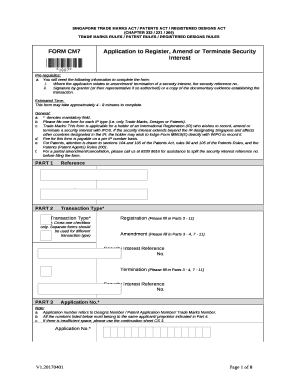 FORM CM7