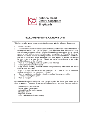 Please submit 2 copies of this form and 2 copies each of the following documents:
