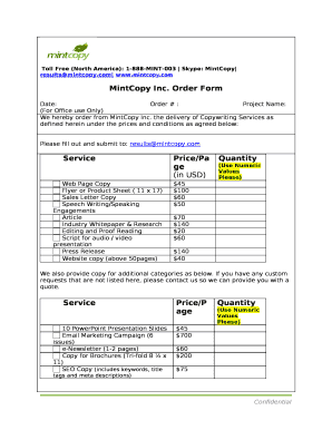 Toll Free (North America): 1-888-MINT-003 Skype: MintCopy resultsmintcopy