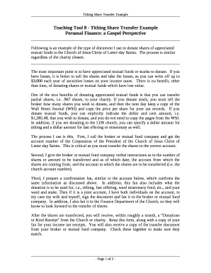 Personal Finance: a Gospel Perspective