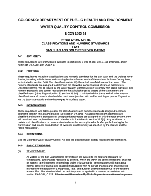 SAN JUAN AND DOLORES RIVER BASINS