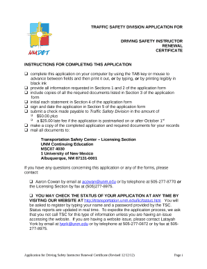 00 late fee if the application is postmarked on or after October 1st
