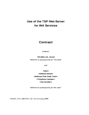 For INA Services