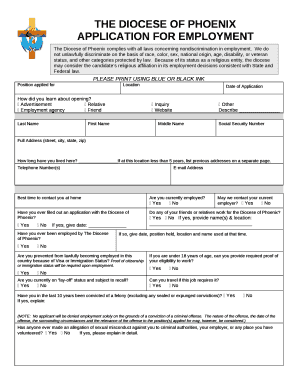 THE DIOCESE OF PHOENIX