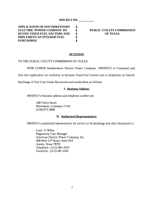 ELECTRIC POWER COMPANY TOPUBLIC UTILITY COMMISSION