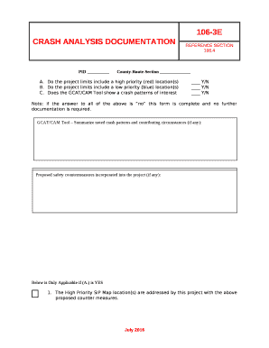 CRASH ANALYSIS DOCUMENTATION