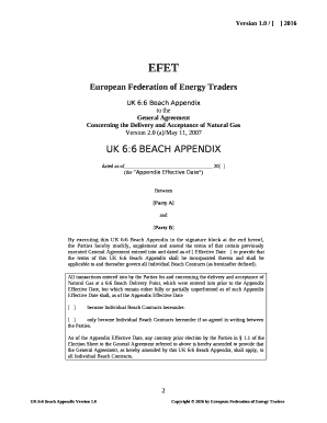 UK 6:6 Beach Appendix