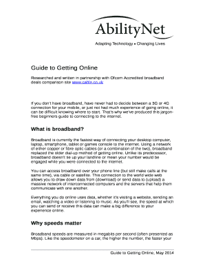 Guide to Getting Online
