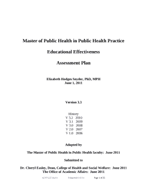 Master of Public Health in Public Health Practice