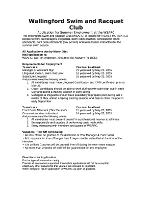 Wallingford Swim and Racquet Club