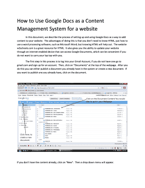 Google Drive CMS