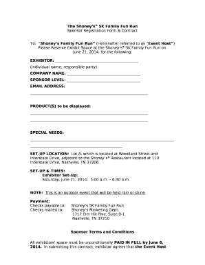 Shoney's Family Fun Run - Shoney's 5k Run