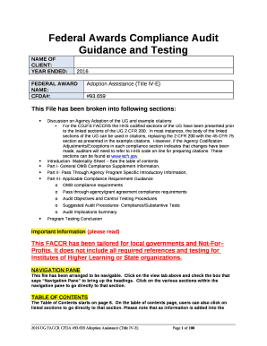Part II- Pass Through Agency Program Specific Introductory Information,