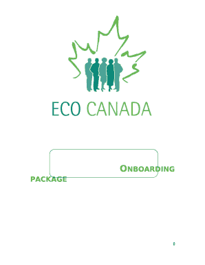 Onboarding package