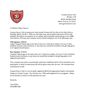 Gunston soccer club