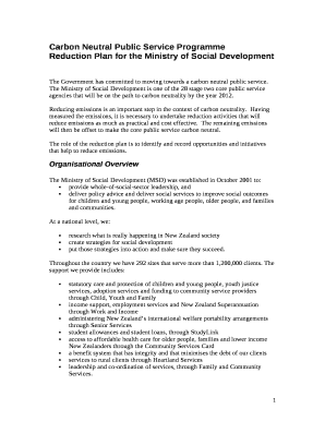 Carbon Neutral Public Service Programme