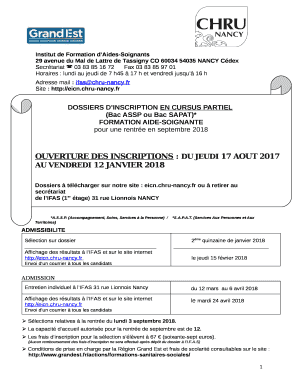 Remplissable Horaires: lundi au jeudi de 7 h45 17 h et vendredi jusqu 16 h