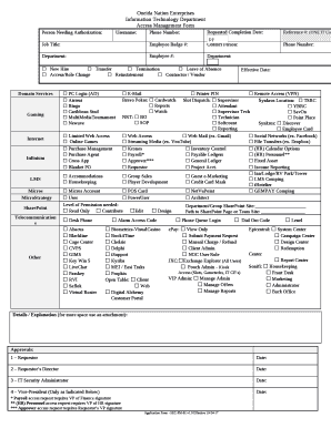 Reference #: (ONE IT Use Only)