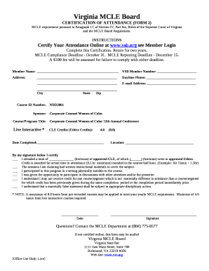 Complete this Certification